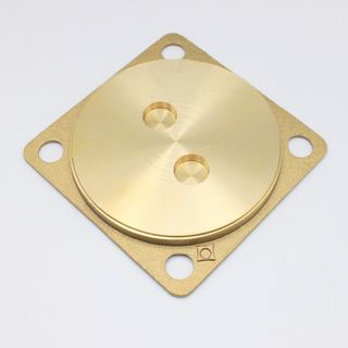 Donmark ฝาส้วมทองเหลือง ขนาด 6 นิ้ว สีทอง