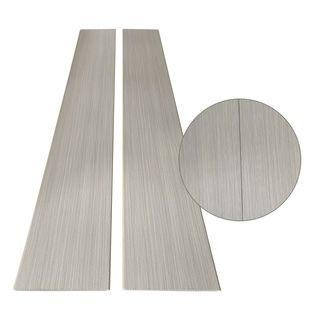 GREAT WOOD แผ่นตกแต่งผนังและฝ้า PVC GPPVC3.7-10 40*0.8*290 ซม. Gray