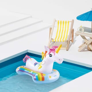 TOYS แพม้ายูนิคอนร์เป่าลม รุ่น 57552 ขนาด 163x86x25 ซม.