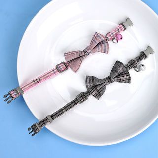 DUDUPETS ปลอกคอสัตว์เลี้ยง รุ่น S22 ขนาด8X1X31ซม.สีเหลือง