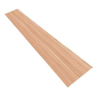 GREAT WOOD แผ่นพียูโฟม รุ่น DFQBL25-395 ขนาด 41*395*1.7ซม.สี YELLOW OAK