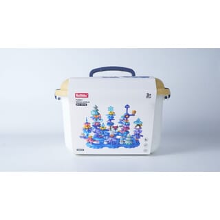 TOYS ของเล่นชุดตัวต่อป่าฤดูหนาวสัตว์ต่างๆ #958C ขนาด(33x27x23ซม.) 