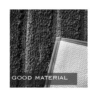 พรมเช็ดเท้า 50×80×1.5 ซม. รุ่น DK17 สีดำ