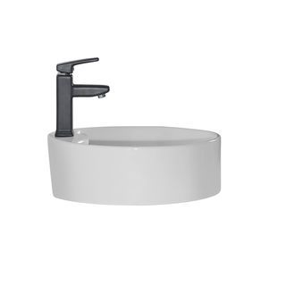 Verno อ่างล้างหน้าวางบนเคาน์เตอร์ก๊อกบนอ่าง **ไม่รวมก๊อก** ขนาด 40x40x14 ซม. รุ่น อันนา VN-330