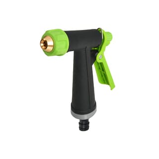 Tree O Plus ปืนฉีดน้ำอลูมิเนียมหุ้มพลาสติกปรับ2รูปแบบ รุ่นGLB-623014-0 สีเขียวดำ