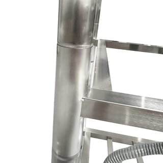 CLOSE อ่างล้างจานพร้อมขาตั้ง 1 หลุมมีที่พัก รุ่น GRACIA-75