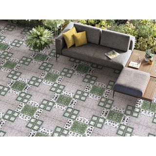 Marbella กระเบื้องเซรามิคปูพื้น 16x16 นิ้ว รุ่น เจคอบ MZ2203 Matt (12P)