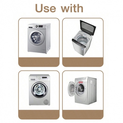 SAKU ลูกบอลซักผ้าทรงล้อ รุ่น DR001 ขนาด 4.5x4.5x3 ซม.คละสี (6 ชิ้น/ถุง)