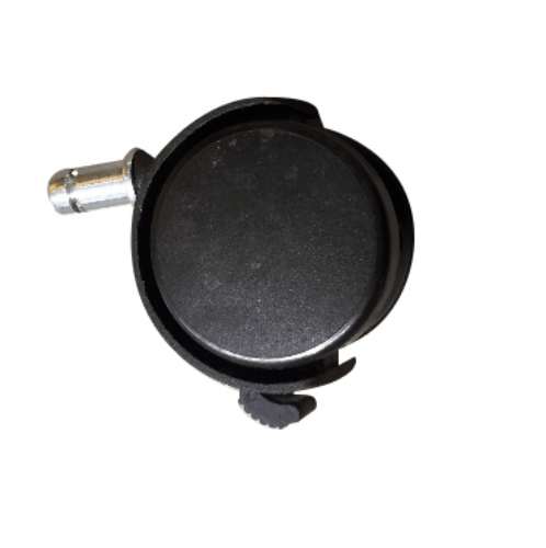 KAMPER ล้อแกนเดือย Black Nylon มีเบรค 50มม (2นิ้ว) รุ่น TWFFB-50
