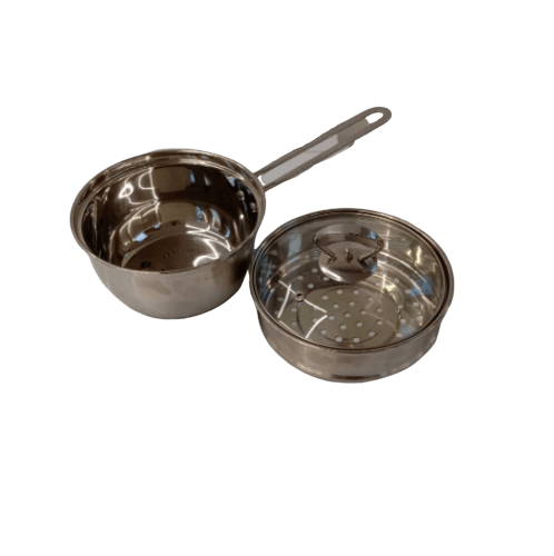 SANE หม้อด้ามสเตนเลสพร้อมซึ้งนึ่ง 16 ซม. PQS-D16