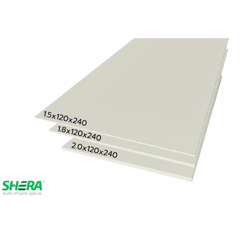 เฌอร่า บอร์ดพื้น 1.5x120x240ซม. สีธรรมชาติ