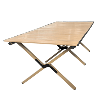 SUMMER SET โต๊ะพับ รุ่น Saint ขนาด 120X60X43CM สีไม้