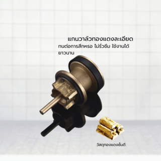 Verno ฟลัชวาล์วโถปัสสาวะแบบกด รุ่น C02 ขนาด 20x15x5 ซม. สีโครม
