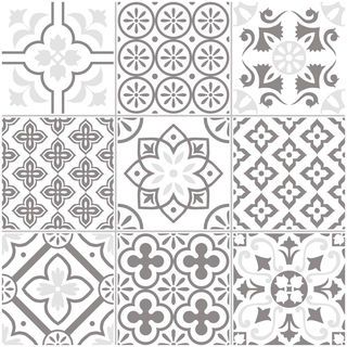 Marbella กระเบื้องเซรามิคปูพื้น 16x16 นิ้ว รุ่น โมริก ไวท์เกรย์ YZ56 Satin Flat (12P)