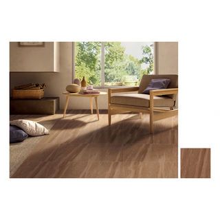 Marbella กระเบื้องเซรามิคปูพื้น 16x16 นิ้ว รุ่น อาเกต บราว CT483 Matt (12P)