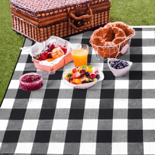SUMMER SET เสื่อปิคนิค รุ่น Curt  ขนาด 200X200CM สีดำ