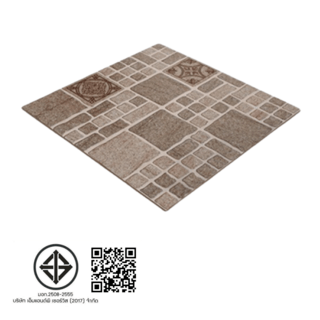 Marbella กระเบื้องเซรามิคปูพื้น 16x16 นิ้ว รุ่น ไดม่อน JMZ40217 Matt (12P)