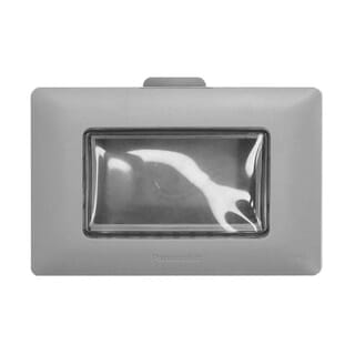 Panasonic ฝากันน้ำแนวนอน (แบบลอย) WEG 8973LH สีเทา