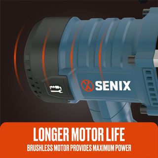 SENIX สว่านโรตารี่ไฟฟ้า 26 มม. 1,050W รุ่น PDRE10.5-M-EU สีน้ำเงิน - ดำ