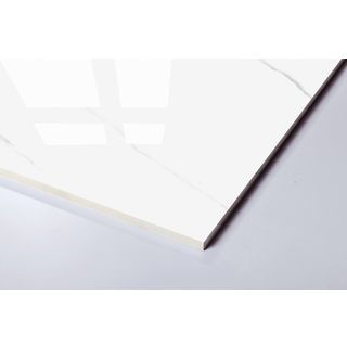 Marbella กระเบื้องพอร์ซเลนปูพื้น 60x60 ซม. รุ่น คาราร่า ไวท์ ตินี่ 21W ผิวเงา random  (4P) 