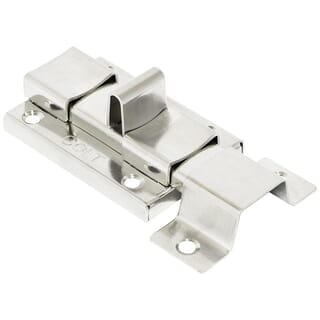 COLT LITE กลอนห้องน้ำ รุ่น 008 ขนาด 4 นิ้ว สีสแตนเลส (แพ็ค 1)