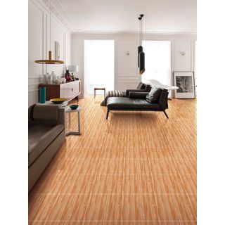 Marbella กระเบื้องเซรามิคปูพื้น 16x16 นิ้ว รุ่น  เนเจอร์วูท  HX42 Gloss Flat (12P)