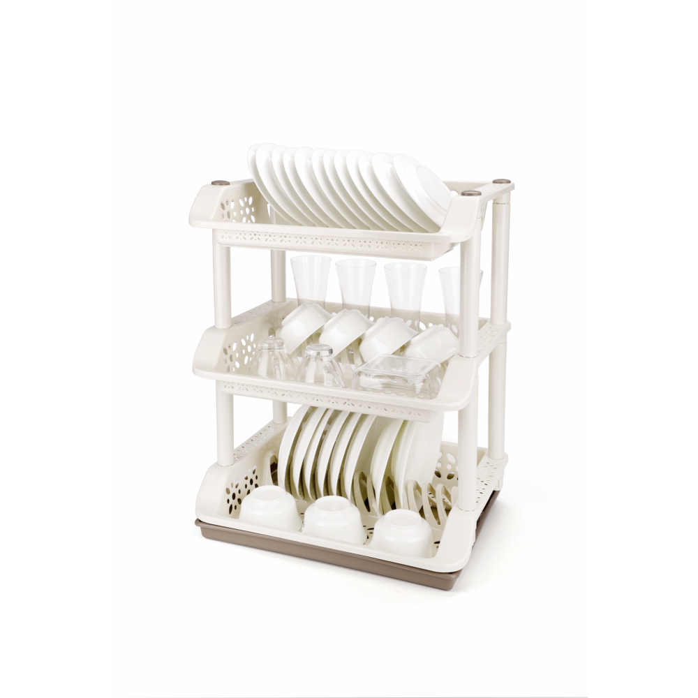 GOME ที่คว่ำจาน 3 ชั้น 36x48x60ซม. LOLA