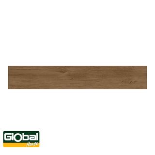 Marbella กระเบื้องเซรามิคปูพื้น 15x90 ซม. DGD915617 สีไม้วอลนัท Satin (8P) 1.08 ตร.ม./กล่อง