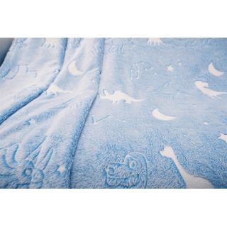 Truffle ผ้าห่ม รุ่น Momo-05 ขนาด 130x170 ซม. สีฟ้า