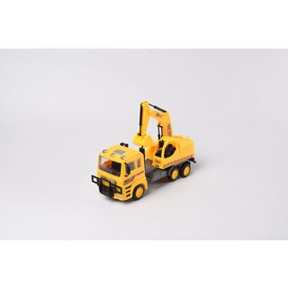 TOYS ของเล่นรถตัก สีเหลีอง#JS598-25(34.5x10.8x18ซม.)
