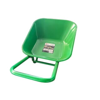 TUF รถเข็นปูนล้อคู่ (ล้อตัน) รุ่น HB4511A/O ขนาด 670x1230x620mm. (รับน้ำหนัก250kg./65ลิตร) สีเขียว