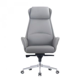 SMITH เก้าอี้ผู้บริหาร รุ่น AMBER ขนาด 65x73x124-131 ซม. สีเทา