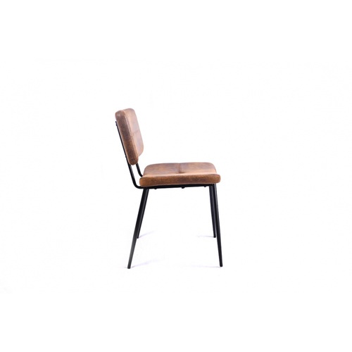PULITO เก้าอี้รับประทานอาหาร รุ่น FORKY- BROWN ขนาด 58x45x82 ซม. สีน้ำตาล