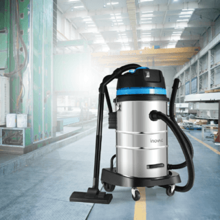 INOVAC เครื่องดูดฝุ่นดูดน้ำพร้อมที่จับ 1600  วัตต์ ขนาด 60 ลิตร    รุ่น WL098-60L  สีฟ้า