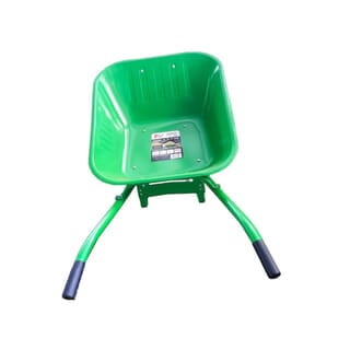 TUF รถเข็นปูนล้อเดี่ยว (ล้อตัน) รุ่น HB6200-1/O ขนาด 630x1380x620mm. (รับน้ำหนัก180kg./65ลิตร) สีเขียว