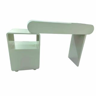 (1/2)DELICATO โต๊ะเครื่องแป้ง รุ่น NOVA ขนาด 123x42x57 ซม. สีขาว 