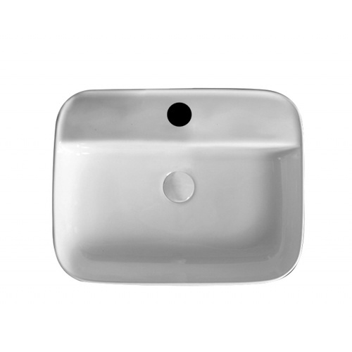 Verno อ่างล้างหน้าวางบนเคาน์เตอร์ก๊อกบนอ่าง ขนาด 50x40x14 ซม. รุ่น เวนิส 9027