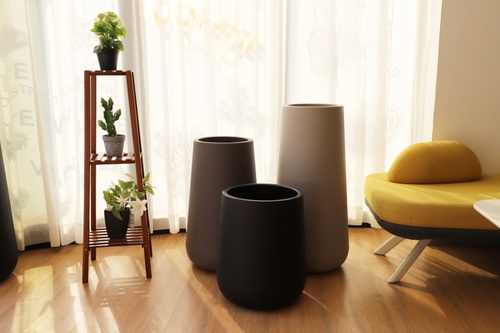 Tree’O กระถางต้นไม้พลาสติก รุ่น 6KD9975N-BK ขนาด L สีดำ