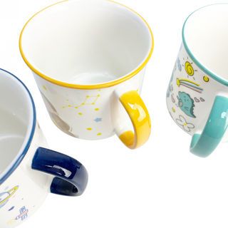 AILO แก้วเซรามิค 9.5 ซม. 380 มล. FINN คละลาย