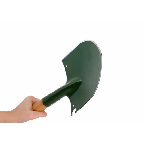 POLLO พลั่วขุด รุ่นSS503L หน้ากว้าง 17ซม สูง 23.5ซม ยาว60ซม สีเขียว
