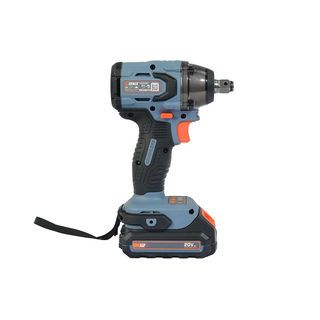 SENIX บล๊อคกระแทกไร้สายBrushless 17มม. 20V(Max) รุ่นPDWX2-M2-EU สีน้ำเงินดำ (พร้อมแบตเตอรี่ 4.0Ah 2ก้อน และแท่นชาร์ต1อัน)