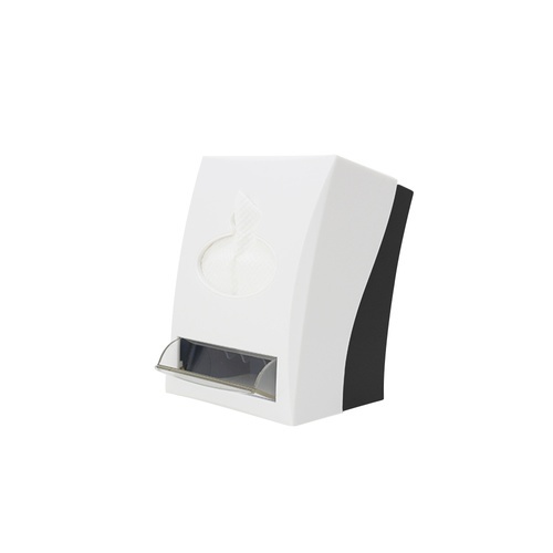GOME กล่องทิชชูตั้งโต๊ะมีที่ใส่ไม้จิ้มฟัน ขนาด 7.5x12x15 ซม. รุ่น CC002 สีขาว
