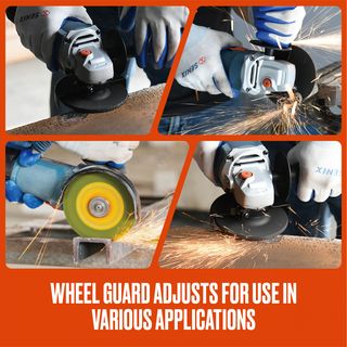 SENIX เครื่องเจียร 4 นิ้ว 900W รุ่น PAE8.5-M1-EU สีน้ำเงิน - ดำ