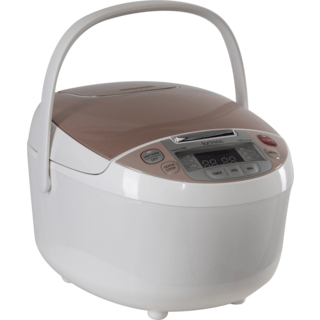 MIDEA หม้อหุงข้าวดิจิตอล ขนาด 1.0 ลิตร รุ่น FRC1012F สีชมพู-ขาว