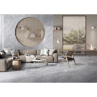 La Arezza 75X150  ซม.กระเบื้องพอร์ซเลน รุ่น Luxura marble (DGD241017-64) High-glossy Random (2pcs /box  2.25 sqm)
