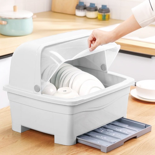 GOME ที่คว่ำจาน 39x53x40 ซม. MILLIE สีเทา