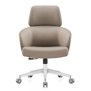 SMITH เก้าอี้ผู้บริหาร Middle back รุ่น Sora-01 ขนาด 67.5x68x96.5-105 ซม. สีเทา