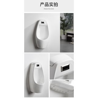 Verno โถปัสสาวะชายแบบแขวนพร้อมฟลัชวาล์วอัตโนมัติ รุ่น สแปลชมินิ VN-AN-1