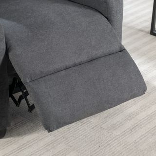 PULITO เก้าอี้พักผ่อนผ้า รุ่น MAROSE ขนาด 67x87x100 ซม. สีเทาเข้ม 