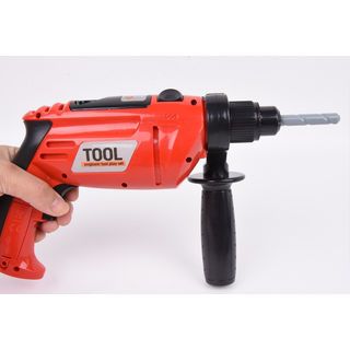 TOYS ชุดของเล่นปืนสว่านไฟฟ้าและอุปกรณ์ #6912-2 (44x30x7ซม.)